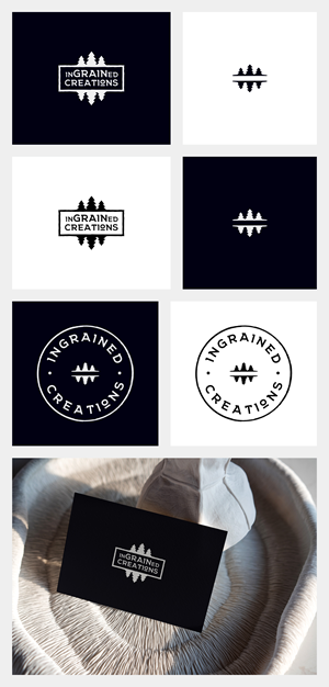 Logo Design by Ha.Connick for InGRAINed Creations, LLC. | Design: #35182932