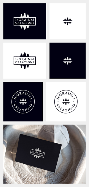 Logo Design by Ha.Connick for InGRAINed Creations, LLC. | Design: #35182934