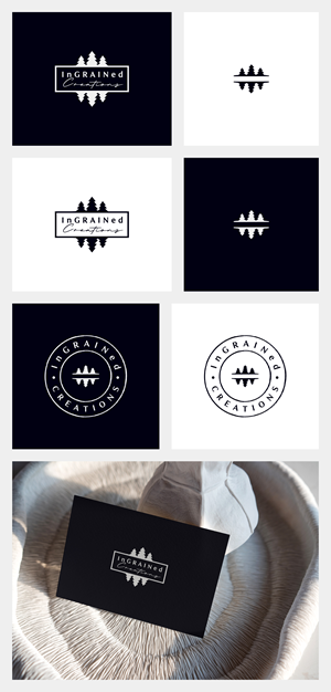Logo Design by Ha.Connick for InGRAINed Creations, LLC. | Design: #35182945