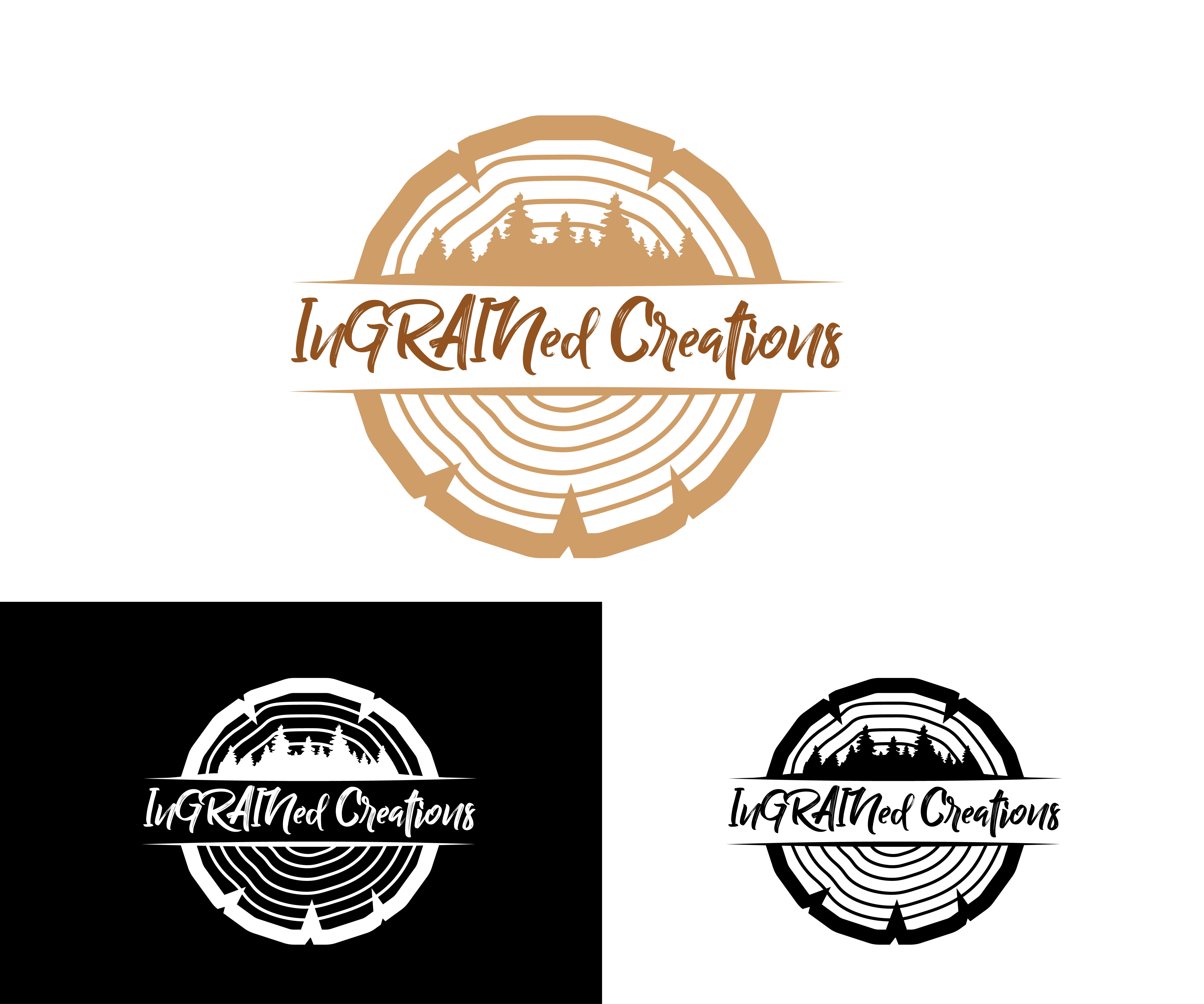 Diseño de Logo por dx_designer para InGRAINed Creations, LLC. | Diseño #35177724