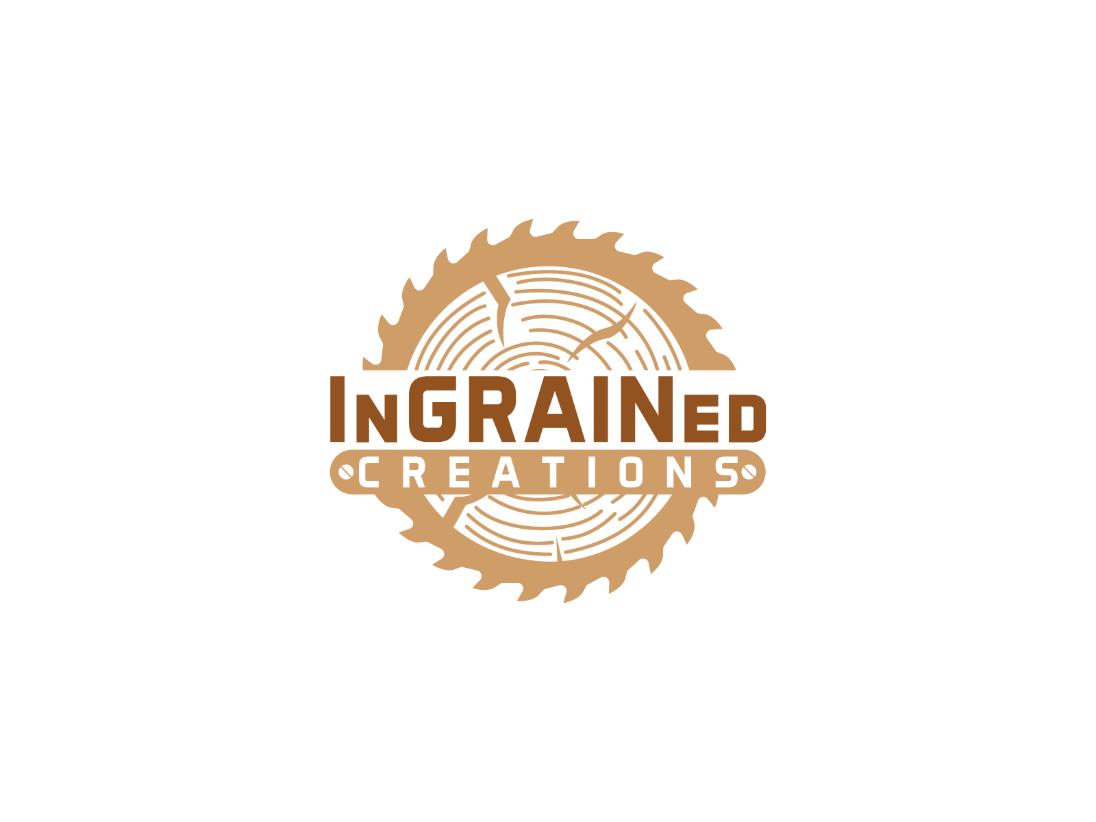 Diseño de Logo por mm_graphich&amp;amp;amp;amp;amp;amp;brand designer para InGRAINed Creations, LLC. | Diseño #35203526