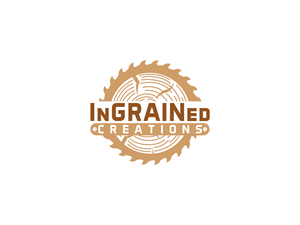 Logo Design by mm_graphich&amp;amp;amp;amp;amp;amp;brand designer for InGRAINed Creations, LLC. | Design: #35203526
