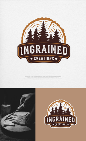 Logo Design by apik. for InGRAINed Creations, LLC. | Design: #35179398