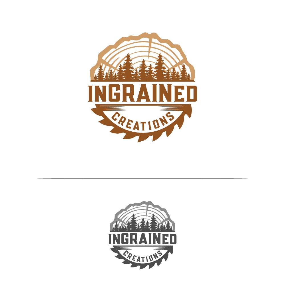 Diseño de Logo por Krold IT Solutions para InGRAINed Creations, LLC. | Diseño #35182382