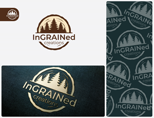 Logo Design by Bakuta Design for InGRAINed Creations, LLC. | Design: #35179204