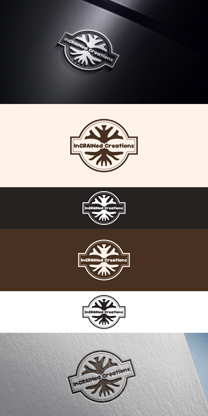 Logo Design by Boril Std for InGRAINed Creations, LLC. | Design: #35178334