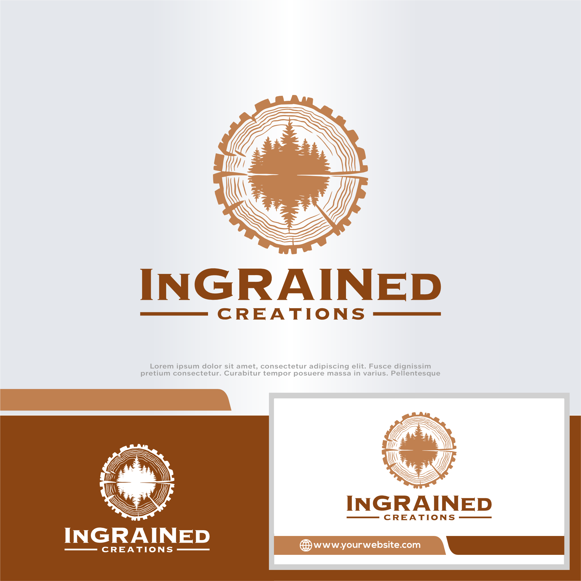 Logo Design by win it for InGRAINed Creations, LLC. | Design #35177575