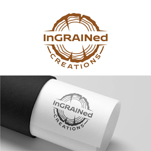 Logo Design by fly  design for InGRAINed Creations, LLC. | Design: #35180947