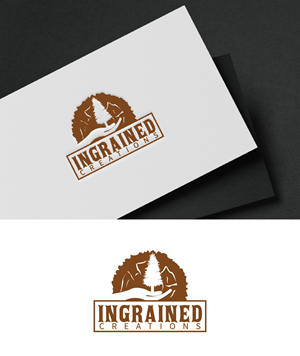 Logo Design by fly  design for InGRAINed Creations, LLC. | Design: #35180949