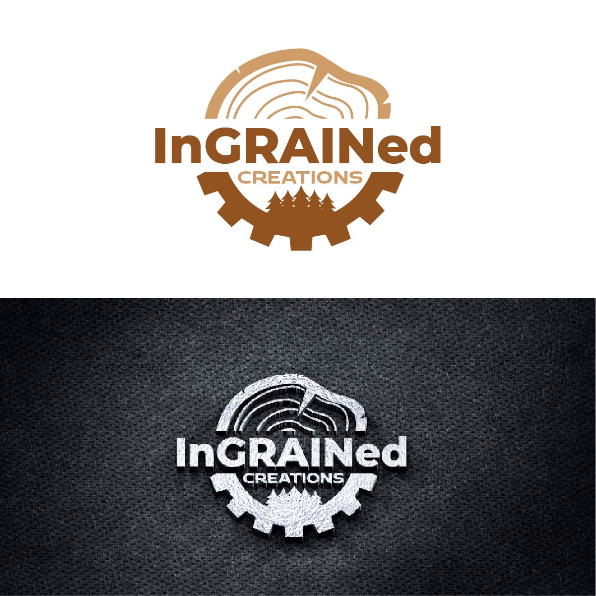 Logo Design by fly  design for InGRAINed Creations, LLC. | Design #35180950