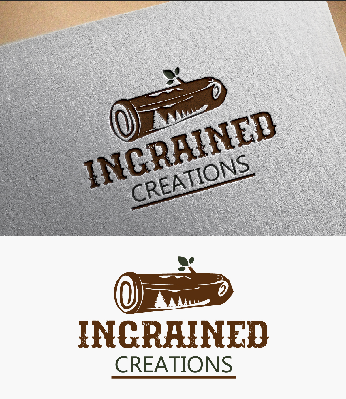 Design de Logo par fly  design pour InGRAINed Creations, LLC. | Design #35180953