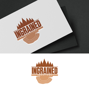 Logo Design by fly  design for InGRAINed Creations, LLC. | Design: #35181275