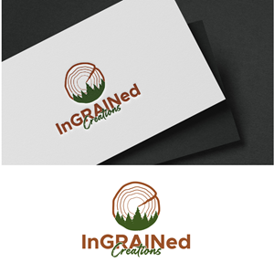 Logo Design by fly  design for InGRAINed Creations, LLC. | Design: #35181279
