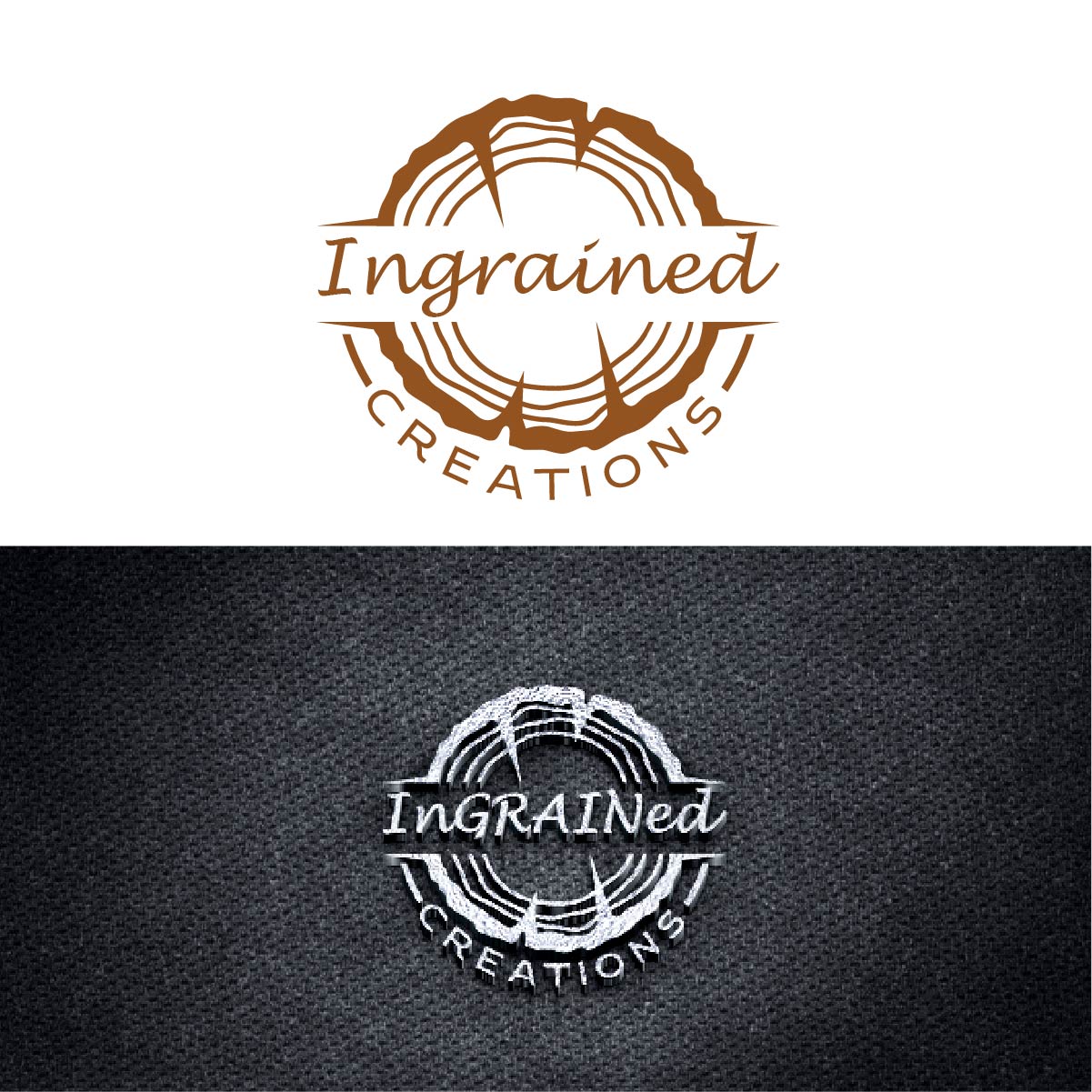 Logo Design by fly  design for InGRAINed Creations, LLC. | Design #35186491