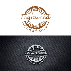Logo Design by fly  design for InGRAINed Creations, LLC. | Design: #35186491