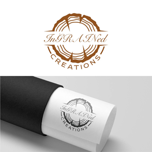 Logo Design by fly  design for InGRAINed Creations, LLC. | Design: #35186492