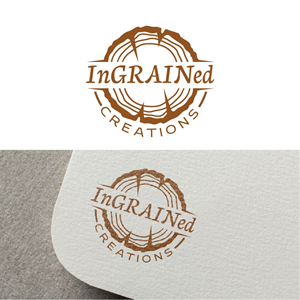 Logo Design by fly  design for InGRAINed Creations, LLC. | Design: #35186493
