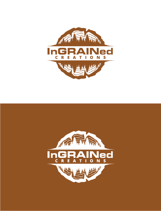 Diseño de Logo por zebronicgraphic para InGRAINed Creations, LLC. | Diseño #35179960