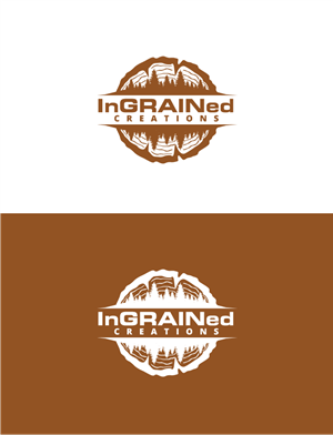 Logo Design by zebronicgraphic for InGRAINed Creations, LLC. | Design: #35179960