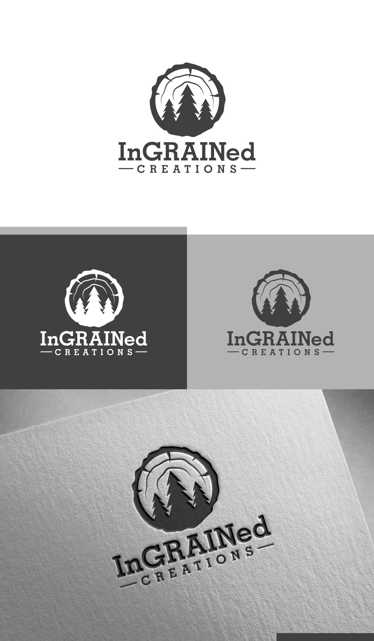 Logo Design by creativepix for InGRAINed Creations, LLC. | Design #35178250