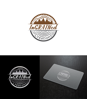 Logo Design by Maxo-Biz for InGRAINed Creations, LLC. | Design: #35180929