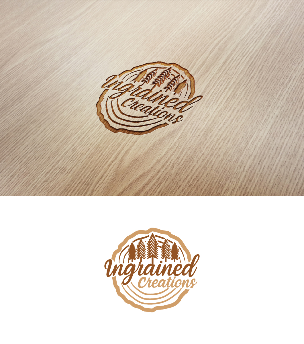Logo Design by Maxo-Biz for InGRAINed Creations, LLC. | Design #35180930