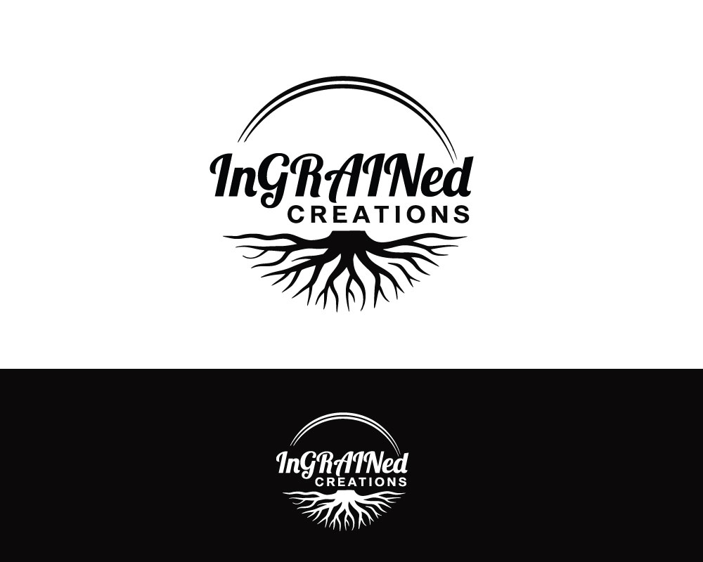 Logo Design by AB design ..... for InGRAINed Creations, LLC. | Design: #35188891