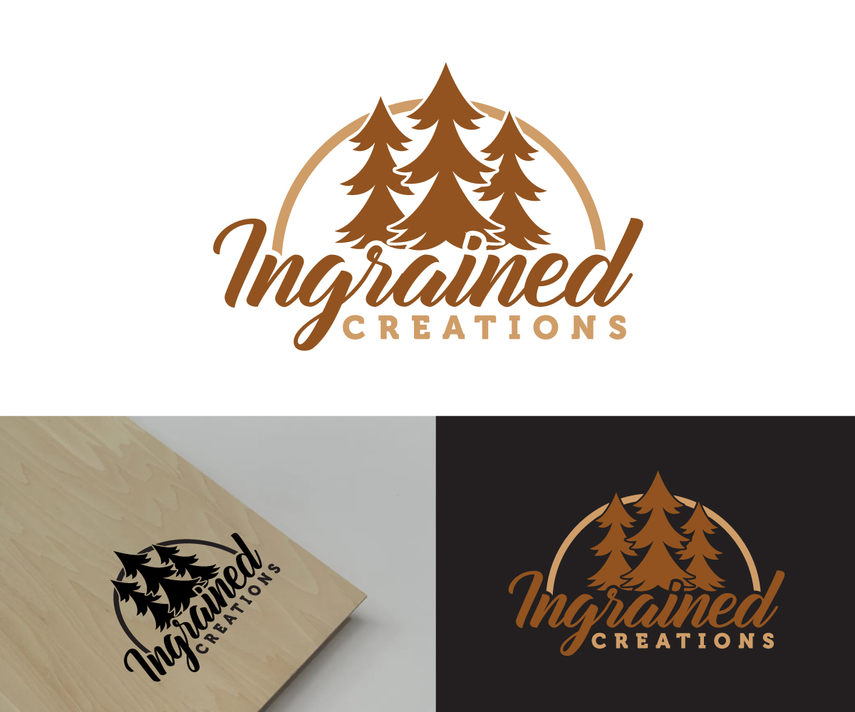 Logo Design by Ansh Design for InGRAINed Creations, LLC. | Design #35179588