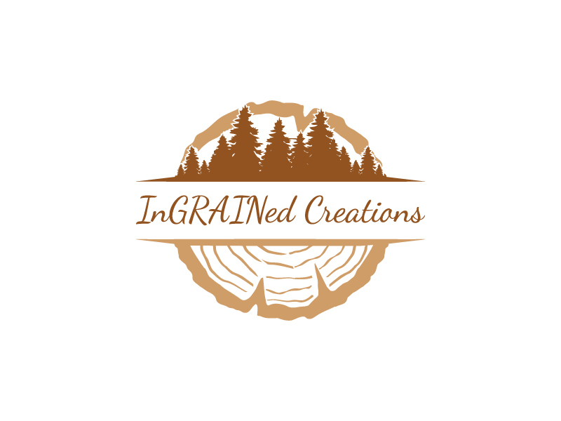Logo Design by jaxondesign for InGRAINed Creations, LLC. | Design #35179471