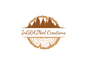 Logo Design by jaxondesign for InGRAINed Creations, LLC. | Design: #35179471