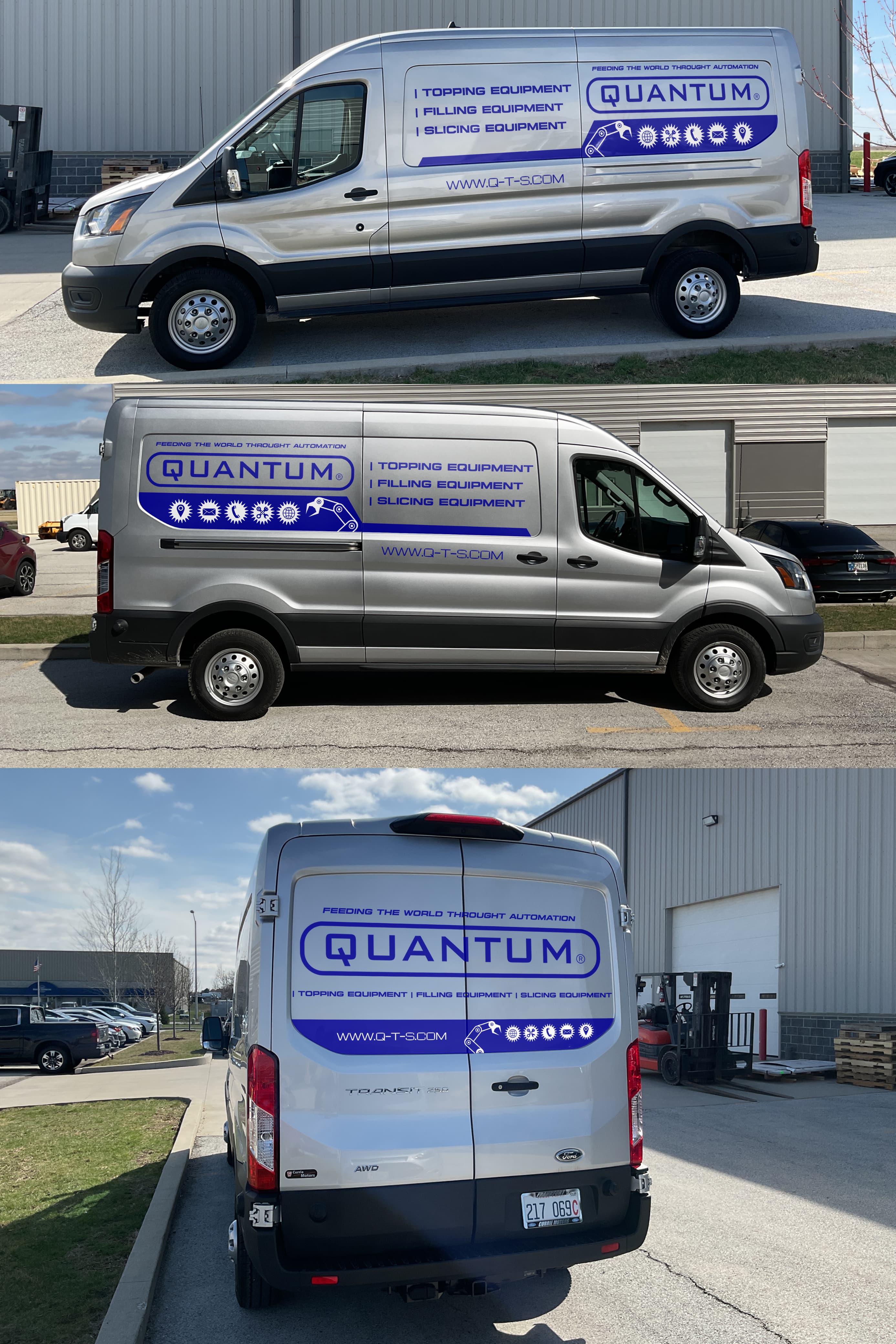 Diseño de Rotulación de Vehículo por AZ_Studio para Quantum Technical Services | Diseño #35193307