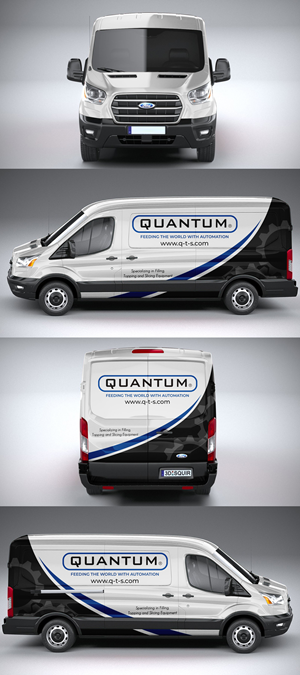 Car Wrap Design by ANGGI MAULANA PRAKOSO for Quantum Technical Services | Design: #35265625