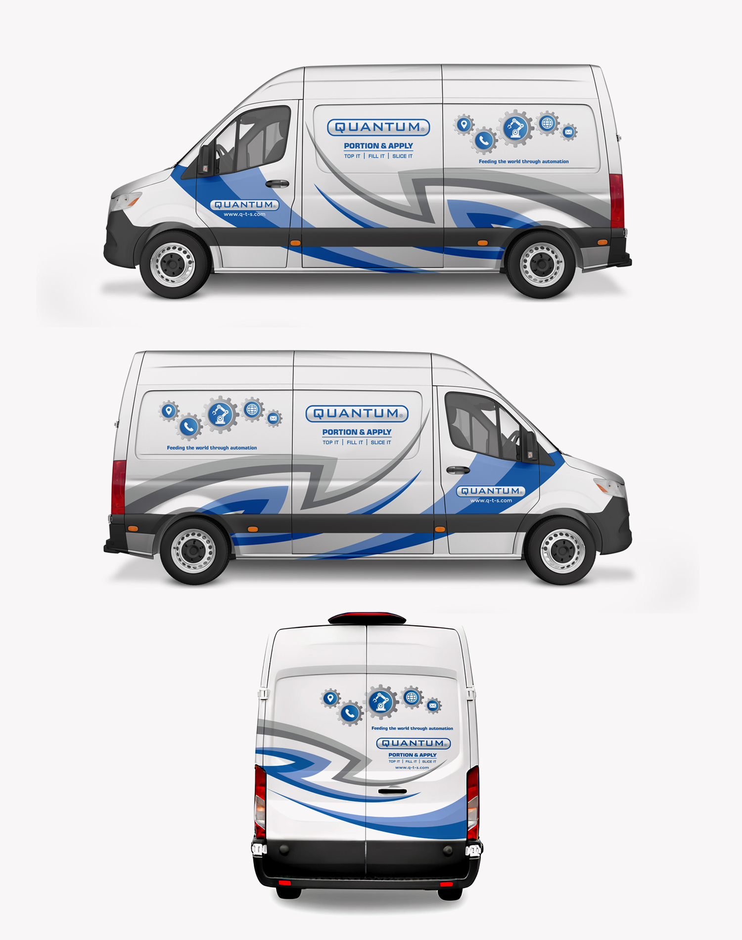 Design de Covering de Véhicule par mani786 pour Quantum Technical Services | Design #35190170