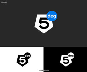 Logo Design by Amenhotep for 5DEG | Design: #35202617