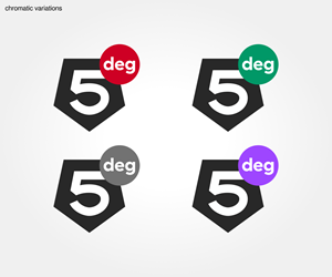 Logo Design by Amenhotep for 5DEG | Design: #35202625