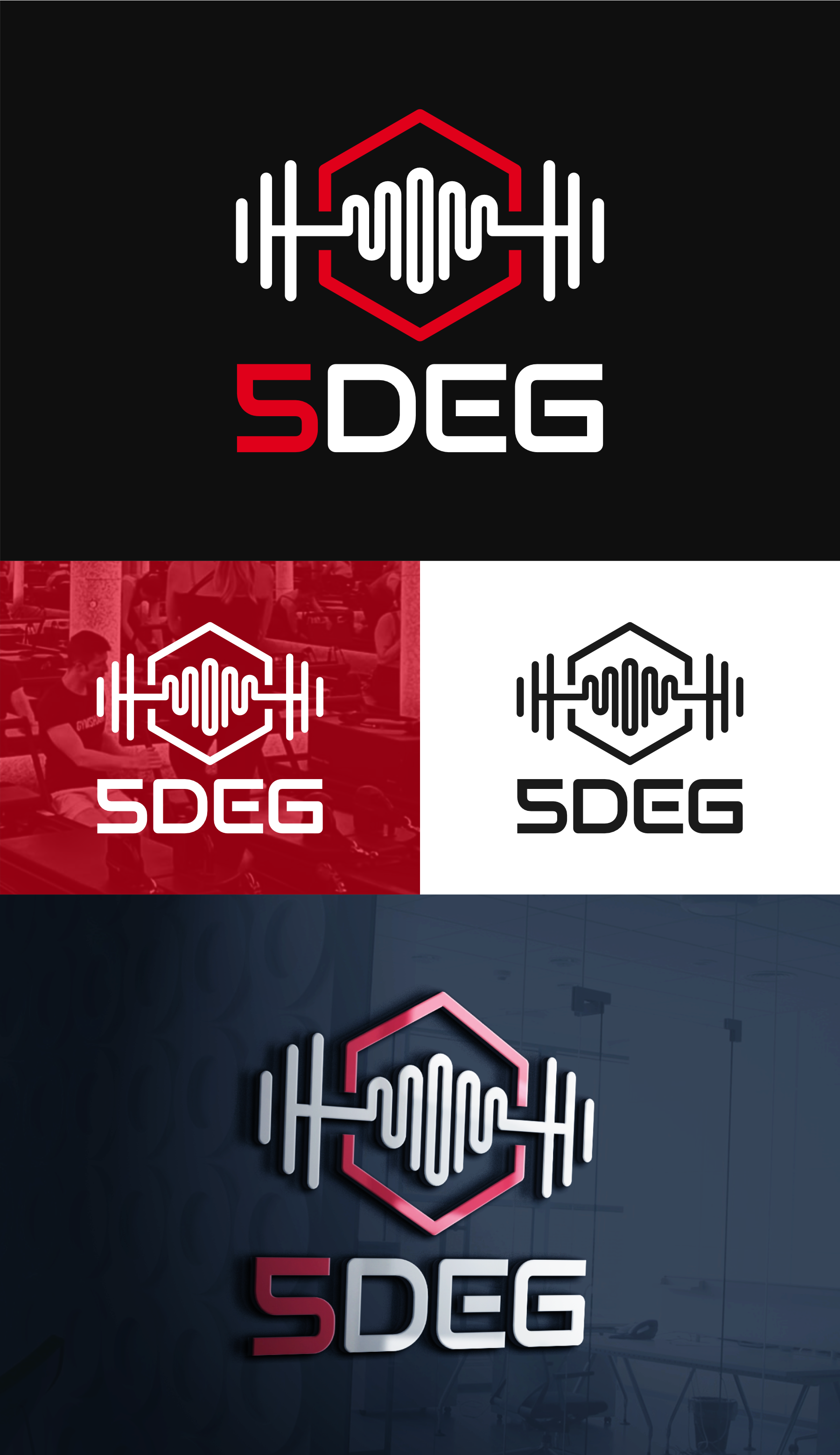 Logo Design by Aezakmi for 5DEG | Design #35206154