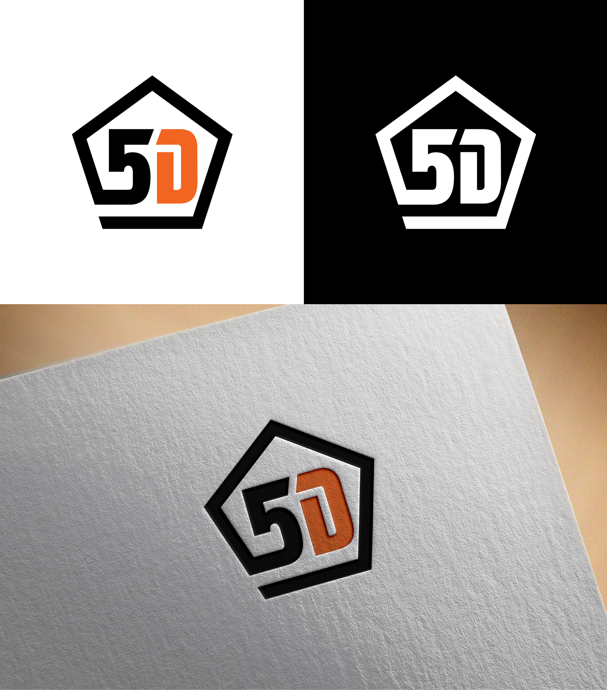 Logo Design by RA-bica for 5DEG | Design #35180389