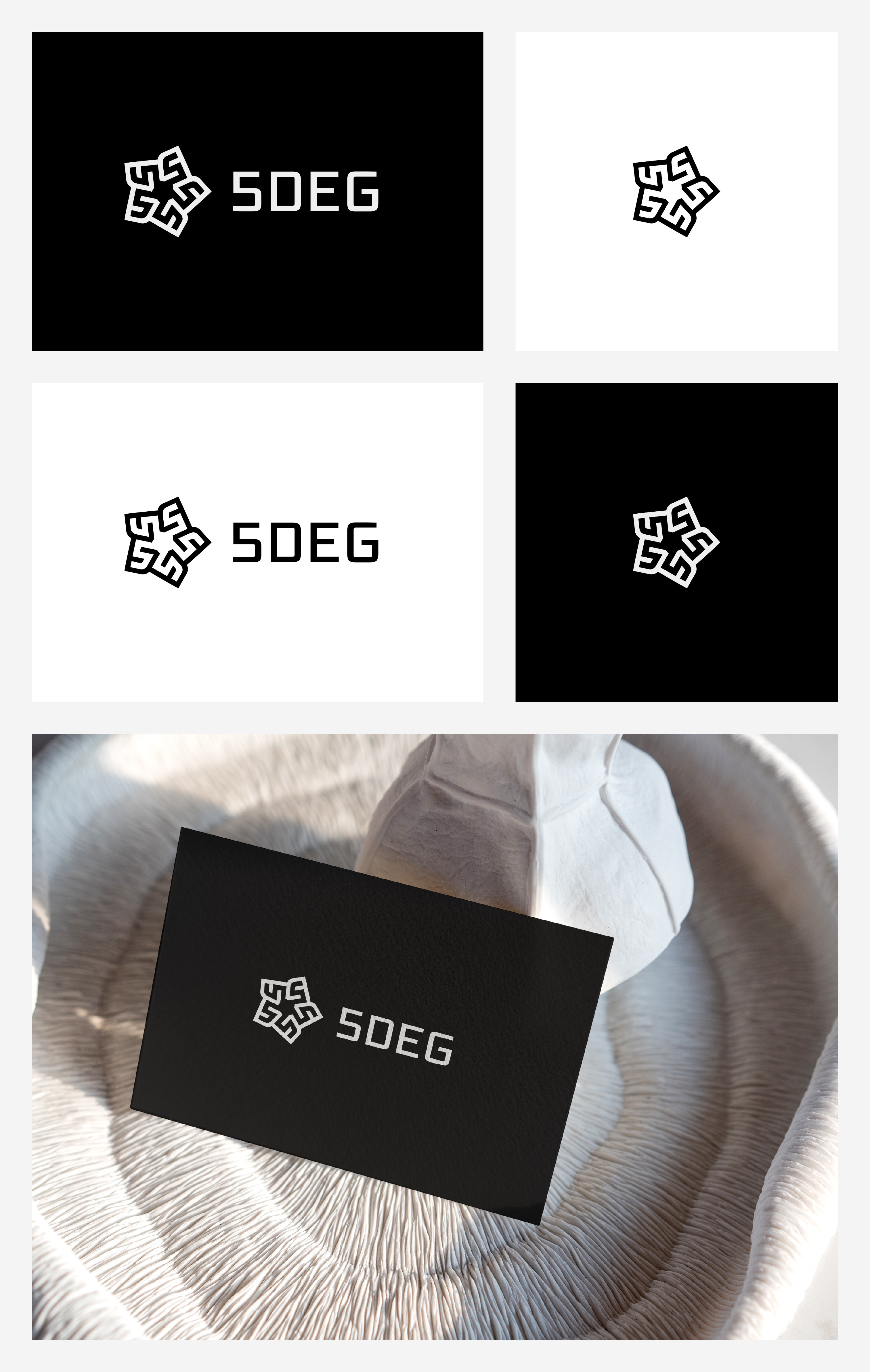 Logo Design by Ha.Connick for 5DEG | Design #35187077