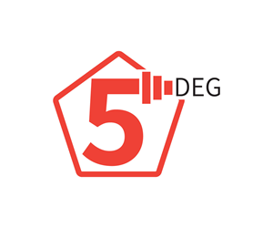 Logo Design by RaKu 2 for 5DEG | Design: #35204362