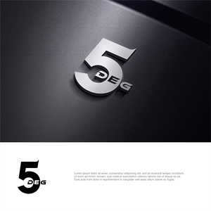 Logo Design by agewage for 5DEG | Design: #35182826