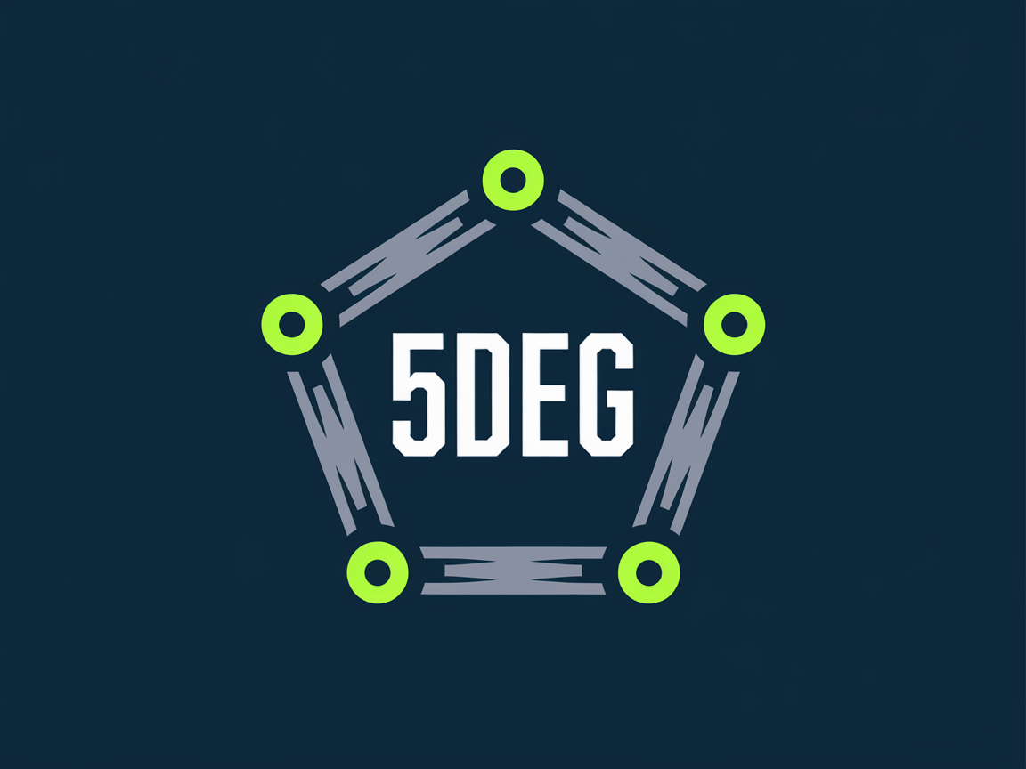 Logo Design by Mukuuu for 5DEG | Design #35180017