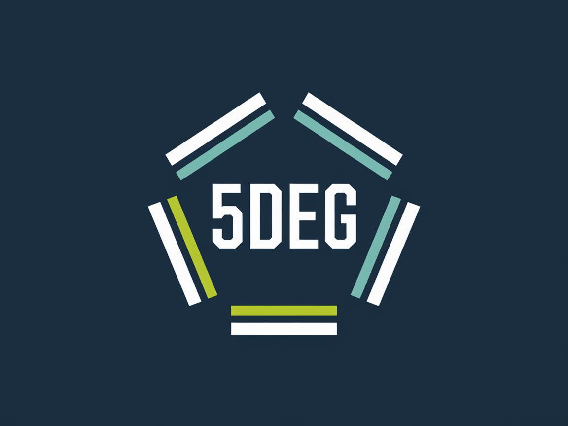 Logo-Design von Mukuuu für 5DEG | Design #35180018