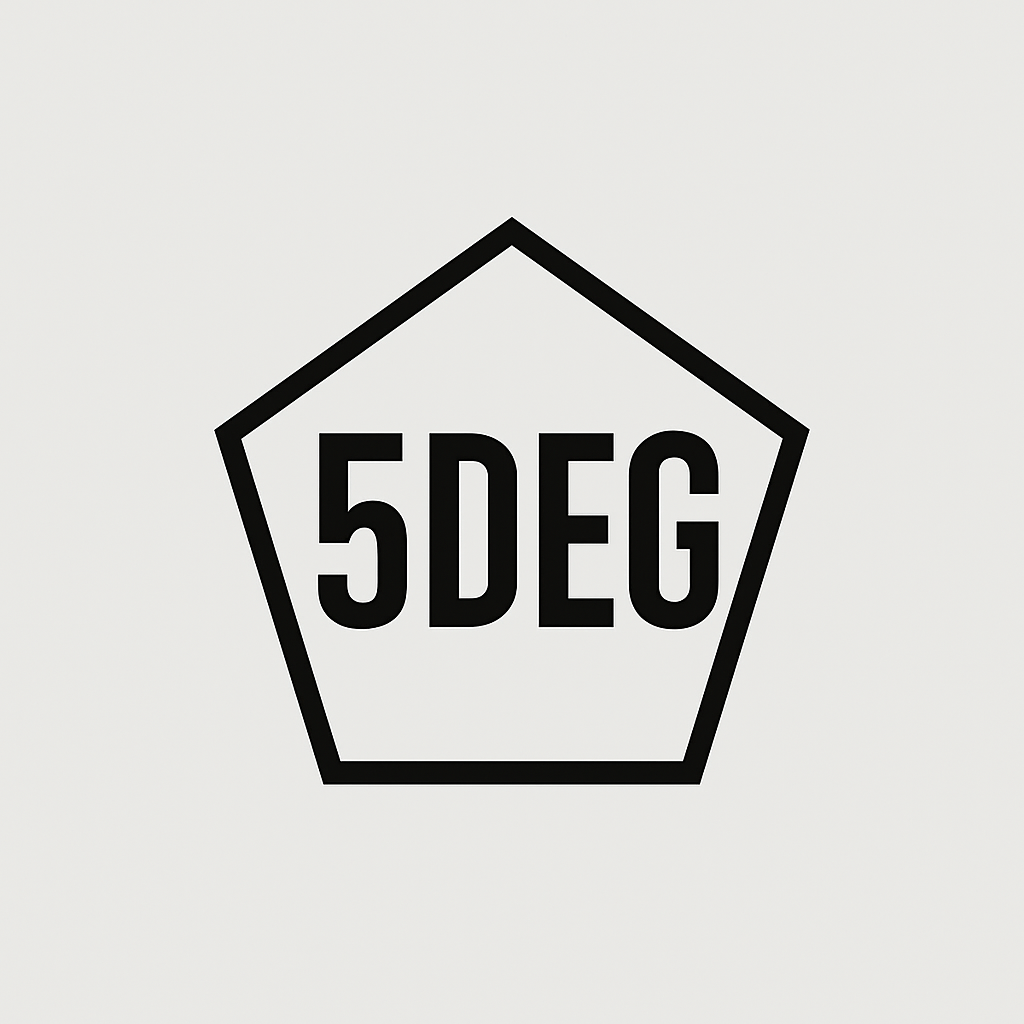 Logo Design by dynamicstudio for 5DEG | Design #35179103