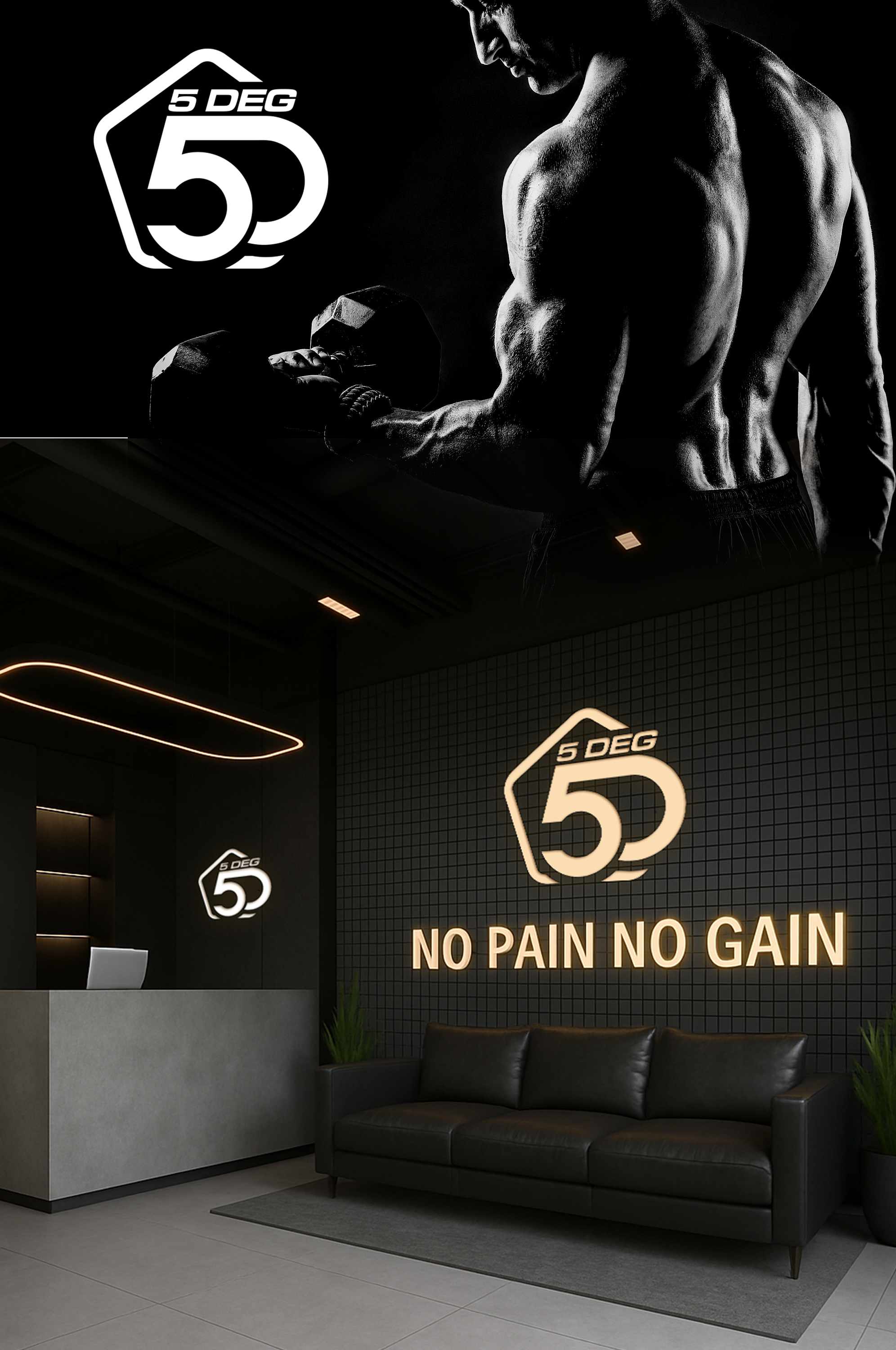 Diseño de Logo por VuiVe para 5DEG | Diseño #35218662