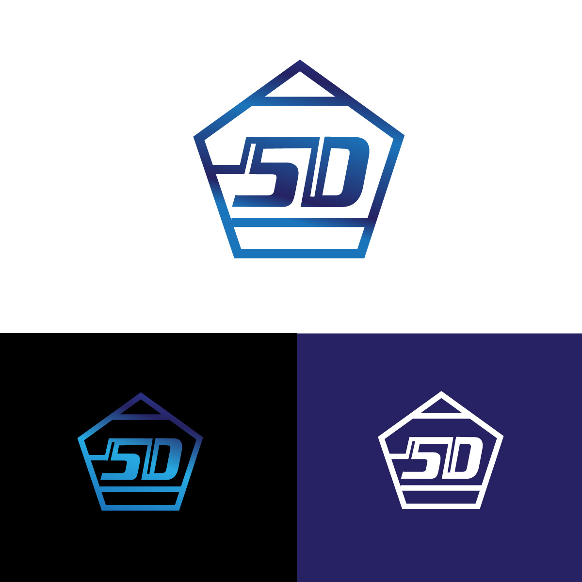 Logo Design by fly  design for 5DEG | Design #35180888
