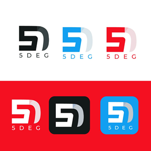 Logo Design by CreativeFeather for 5DEG | Design: #35195691