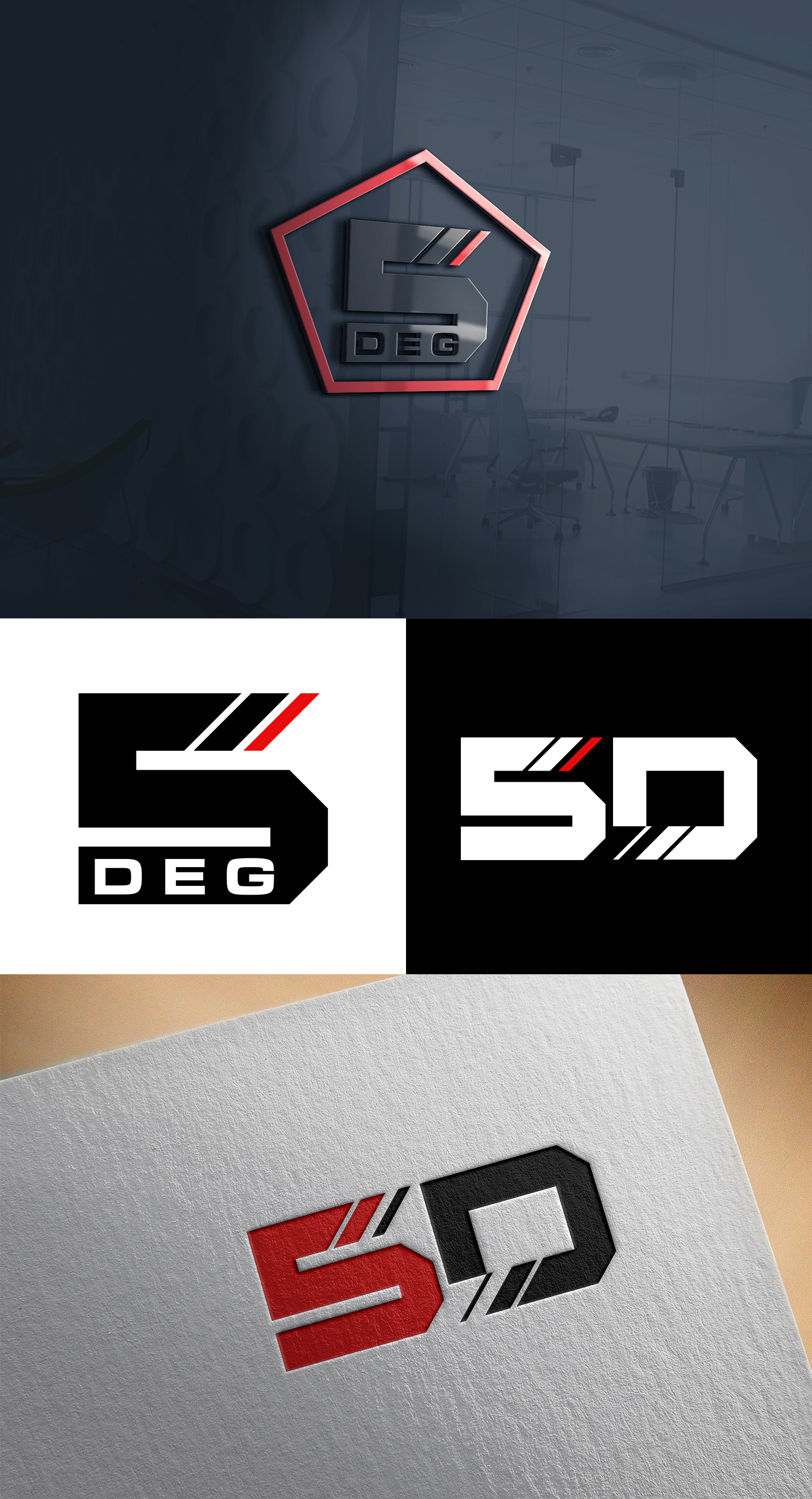 Logo Design by Soonia for 5DEG | Design #35177318