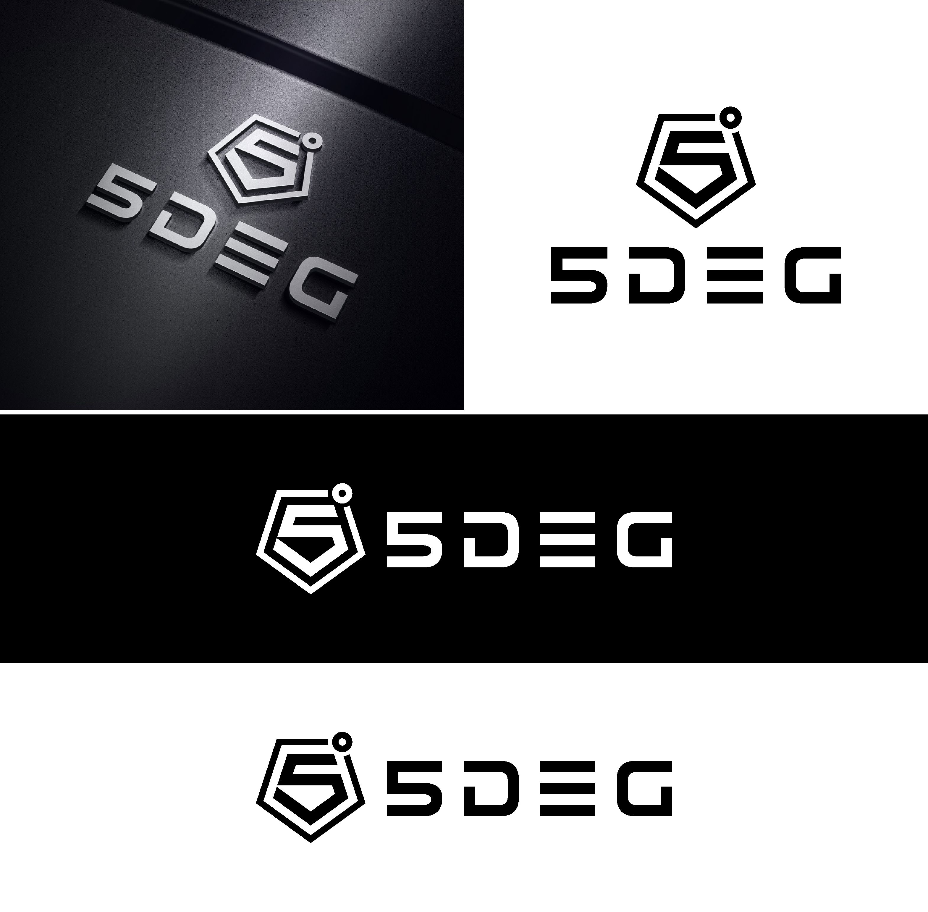 Diseño de Logo por RAN MEI JS para 5DEG | Diseño #35200999