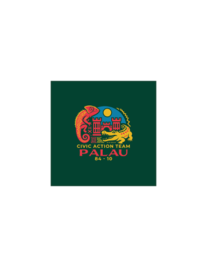 Logo for Civic Action Team Palau 84-10