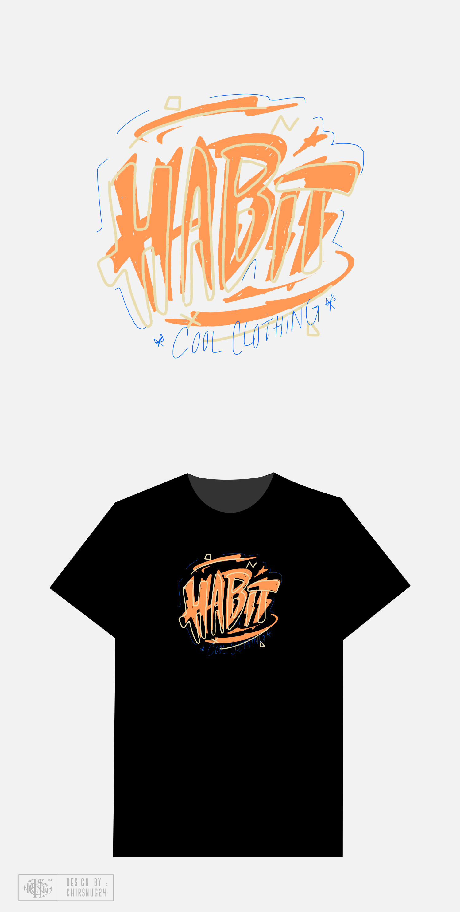 T-Shirt-Design von chrisnug24 für dieses Projekt | Design #35213006